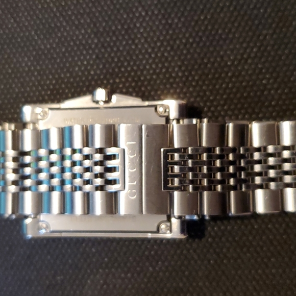 Gucci G-Timeless Black Rectangle Watch - EUC - Picture 5 of 14